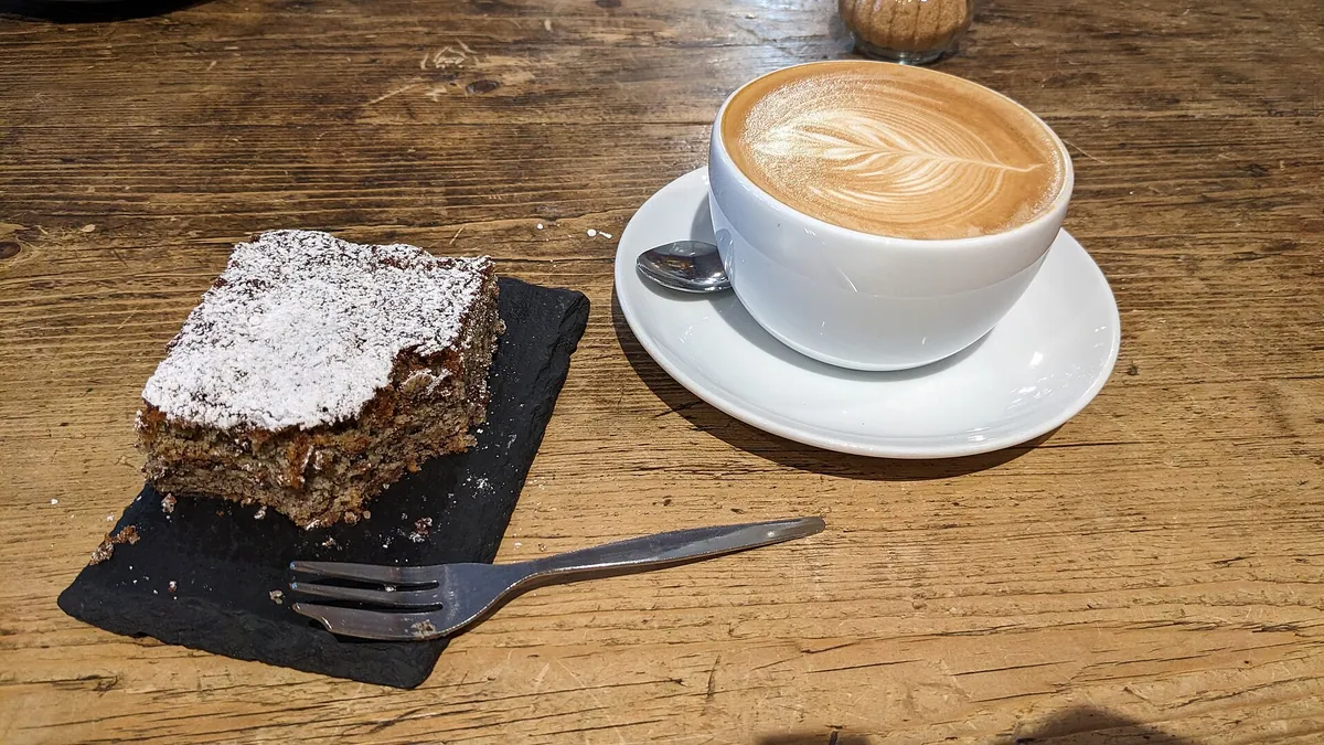 Café food typical of The Chocolate House